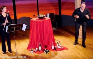 Platons Symposion als literarische Vorlage: Thomas Oser führte als Sprecher bei